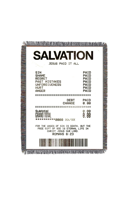 FVITH SALVATION TAPESTRY BLANKET