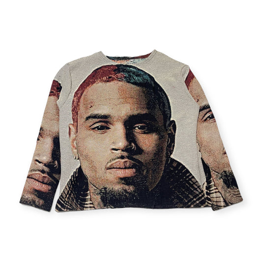 CHRIS BROWN TAPESTRY SWEATER