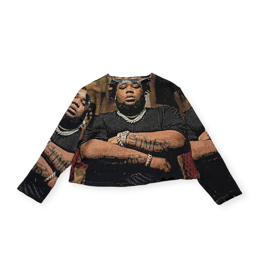 ROD WAVE TAPESTRY SWEATER