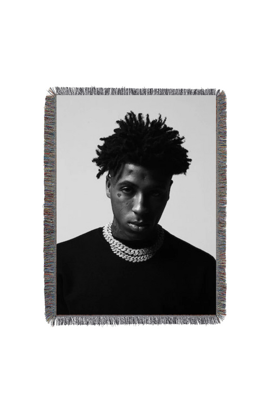 NBA YOUNGBOY TAPESTRY BLANKET
