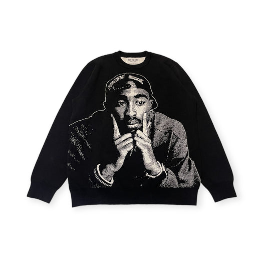 PAC KNIT SWEATER (BLACK)