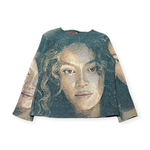 QUEEN B TAPESTRY SWEATER