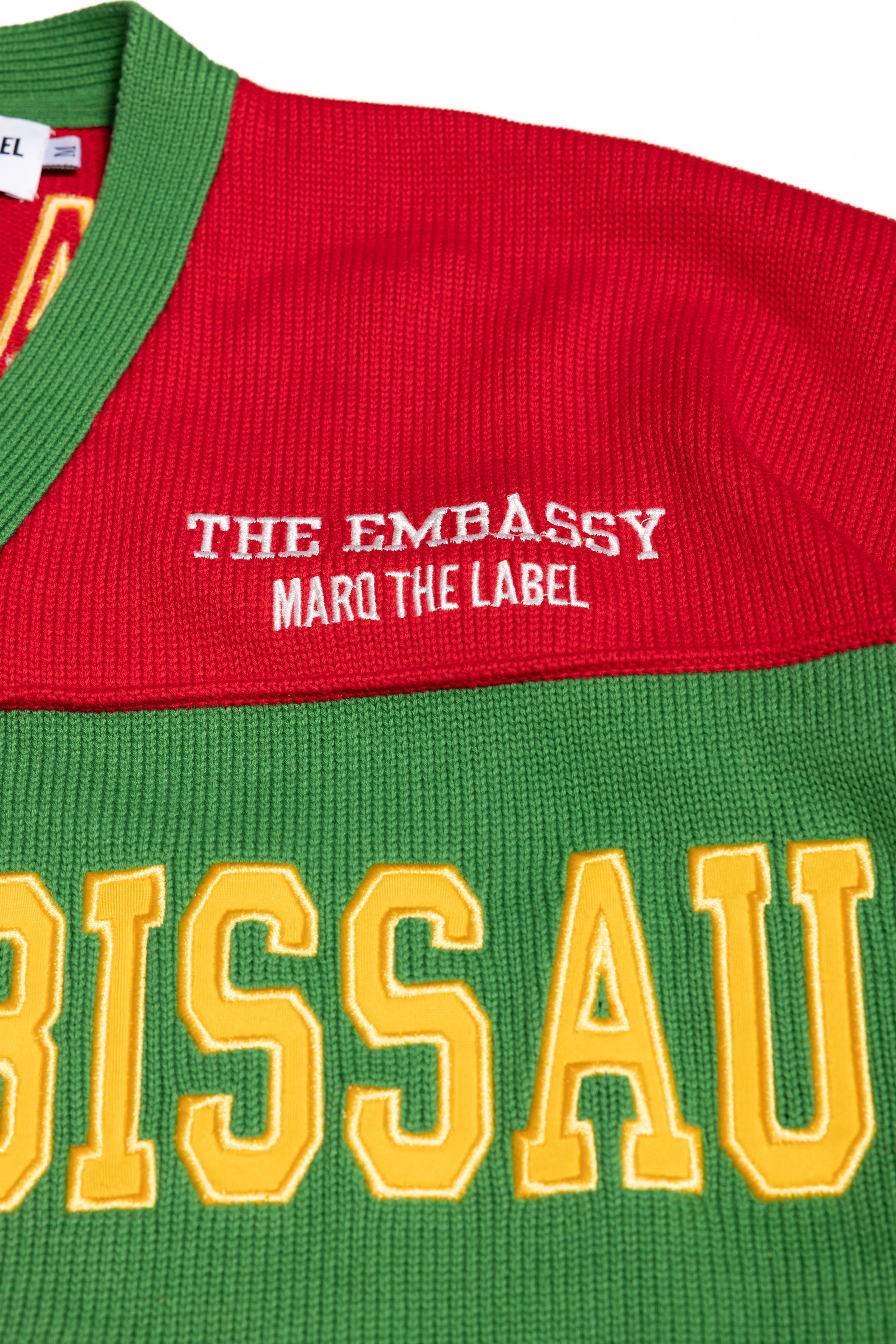 THE EMBASSY GUINEA BISSAU KNIT JERSEY