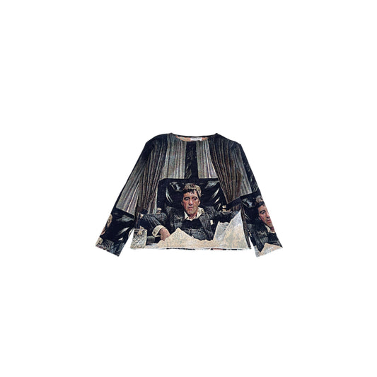 SCARFACE TAPESTRY SWEATER