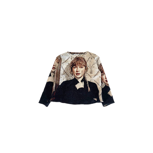 T SWIFTT TAPESTRY SWEATER