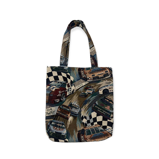 NASCAR TAPESTRY TOTE BAG