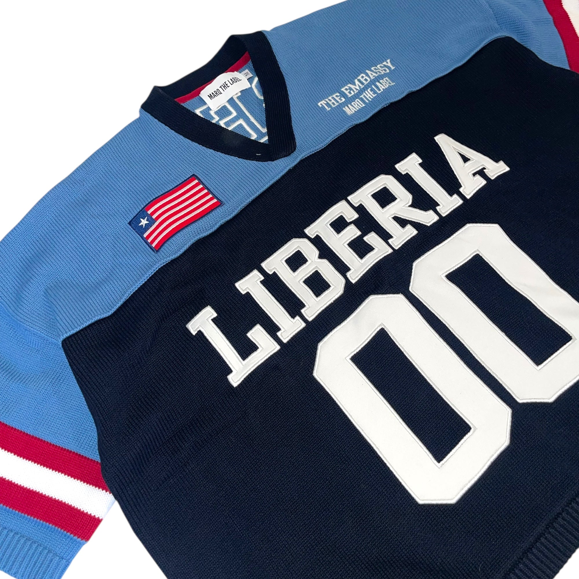 THE EMBASSY LIBERIA KNIT JERSEY
