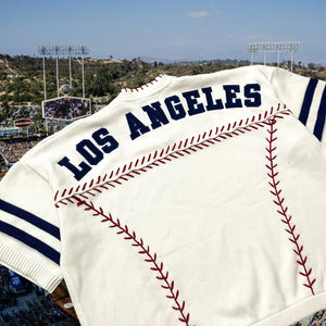 MARQ THE LABEL x JANETTE BASEBALL STITCH KNIT JERSEY