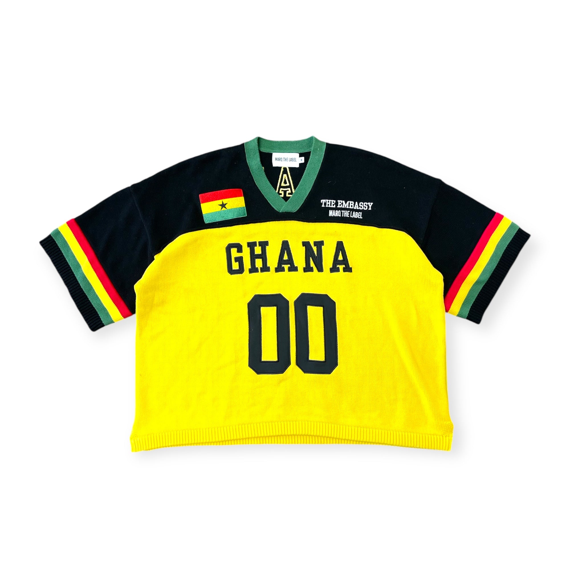 THE EMBASSY GHANA KNIT JERSEY