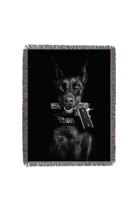 DOBERMAN TAPESTRY BLANKET