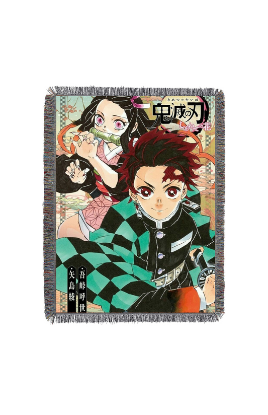 DEMON SLAYERR TAPESTRY BLANKET