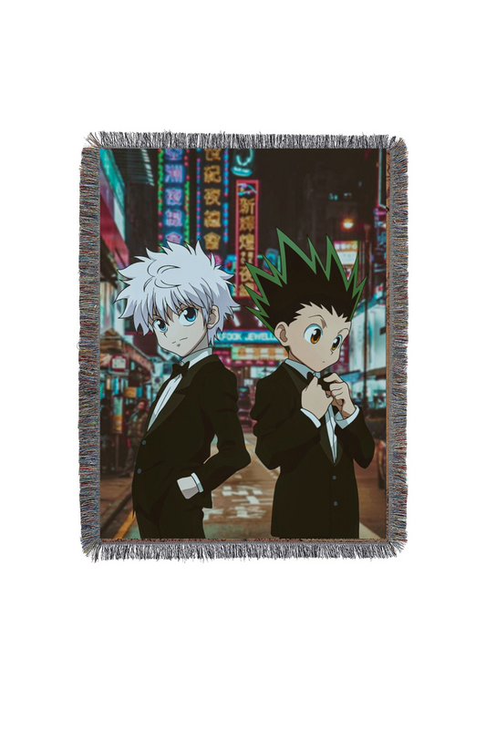 GON & KILLUA TAPESTRY BLANKET