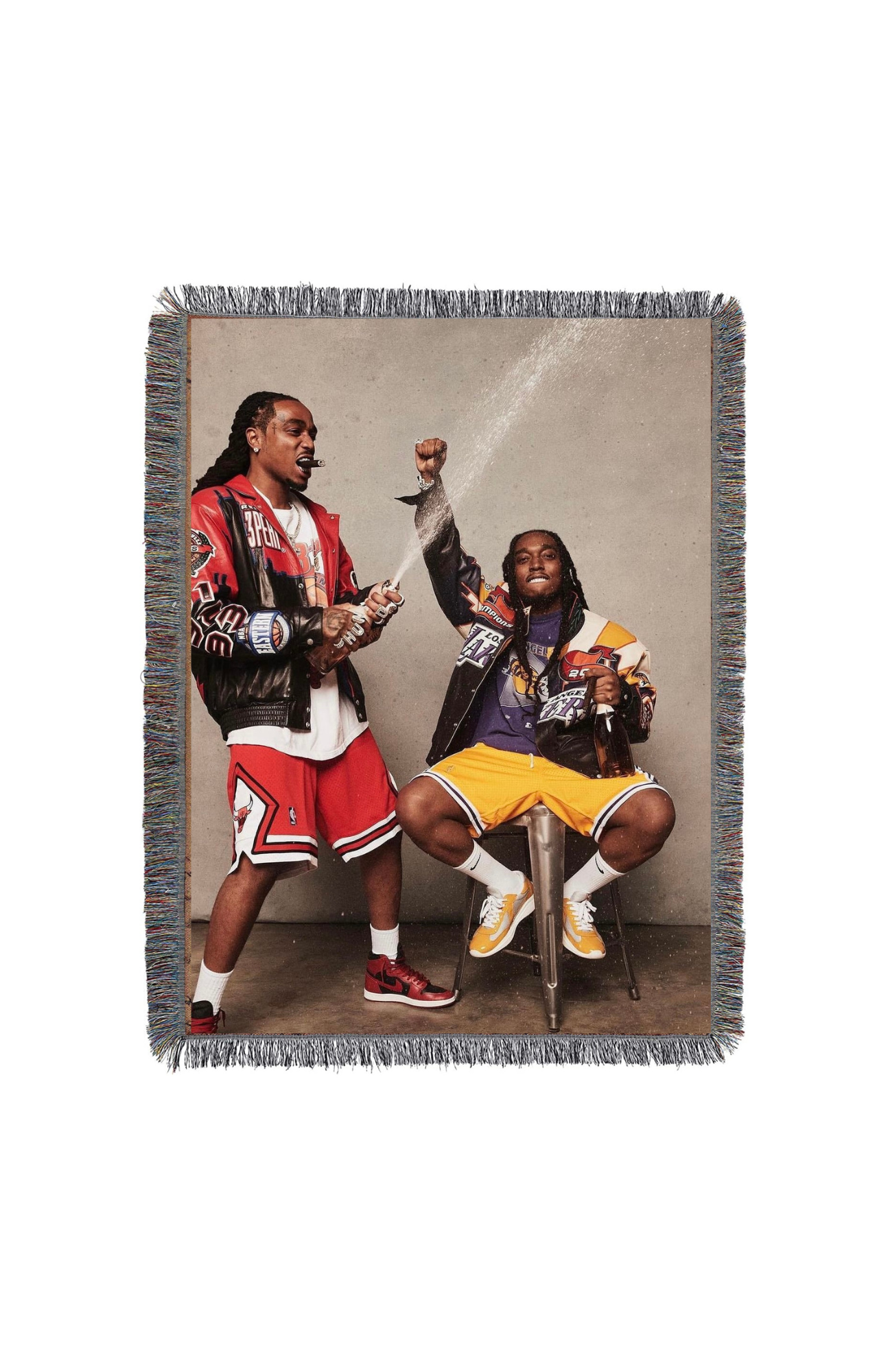 QUAVO & TAKEOFF TAPESTRY BLANKET