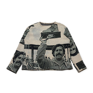 PABLO ESCOBAR TAPESTRY SWEATER